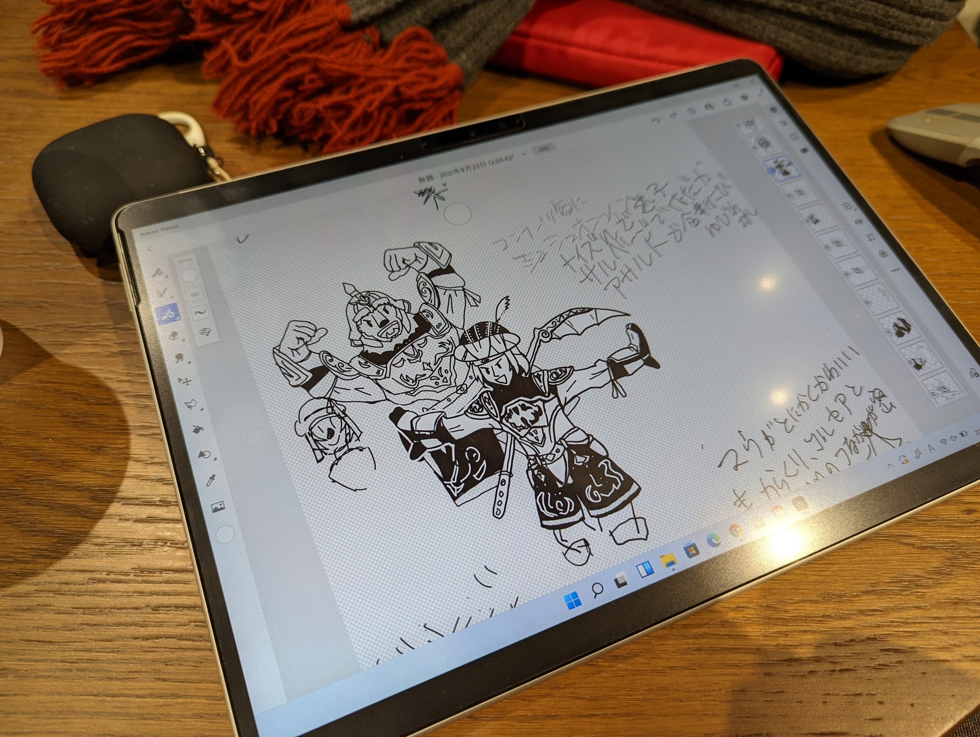 Surface Pro8 レビュー その4 ペンタブレットとして各種アプリの動作などのレビュー