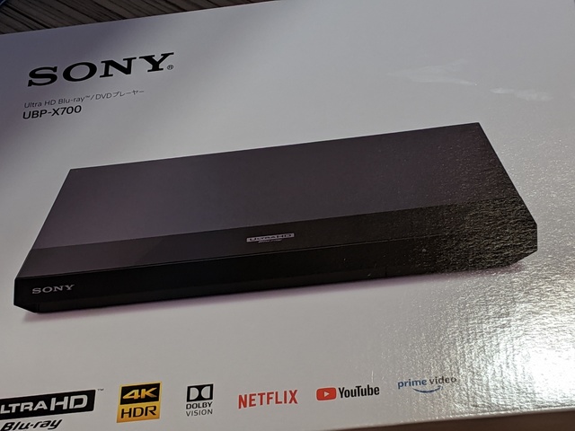 SONY Ultra HD Blu-ray プレーヤー UBP-X700 レビュー